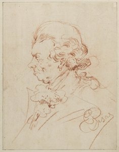Estudio para retrato de un hombre de Unbekannt Unbekannt